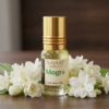 Mogra Attar Gift Set, 6 Fragrances -Rose, Sandalwood, Vanilla, Jasmine, Mogra, Lavender