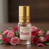 Rose Attar Gift Set, 6 Fragrances -Rose, Sandalwood, Vanilla, Jasmine, Mogra, Lavender