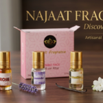 Attar Gift Set, 6 Fragrances -Rose, Sandalwood, Vanilla, Jasmine, Mogra, Lavender